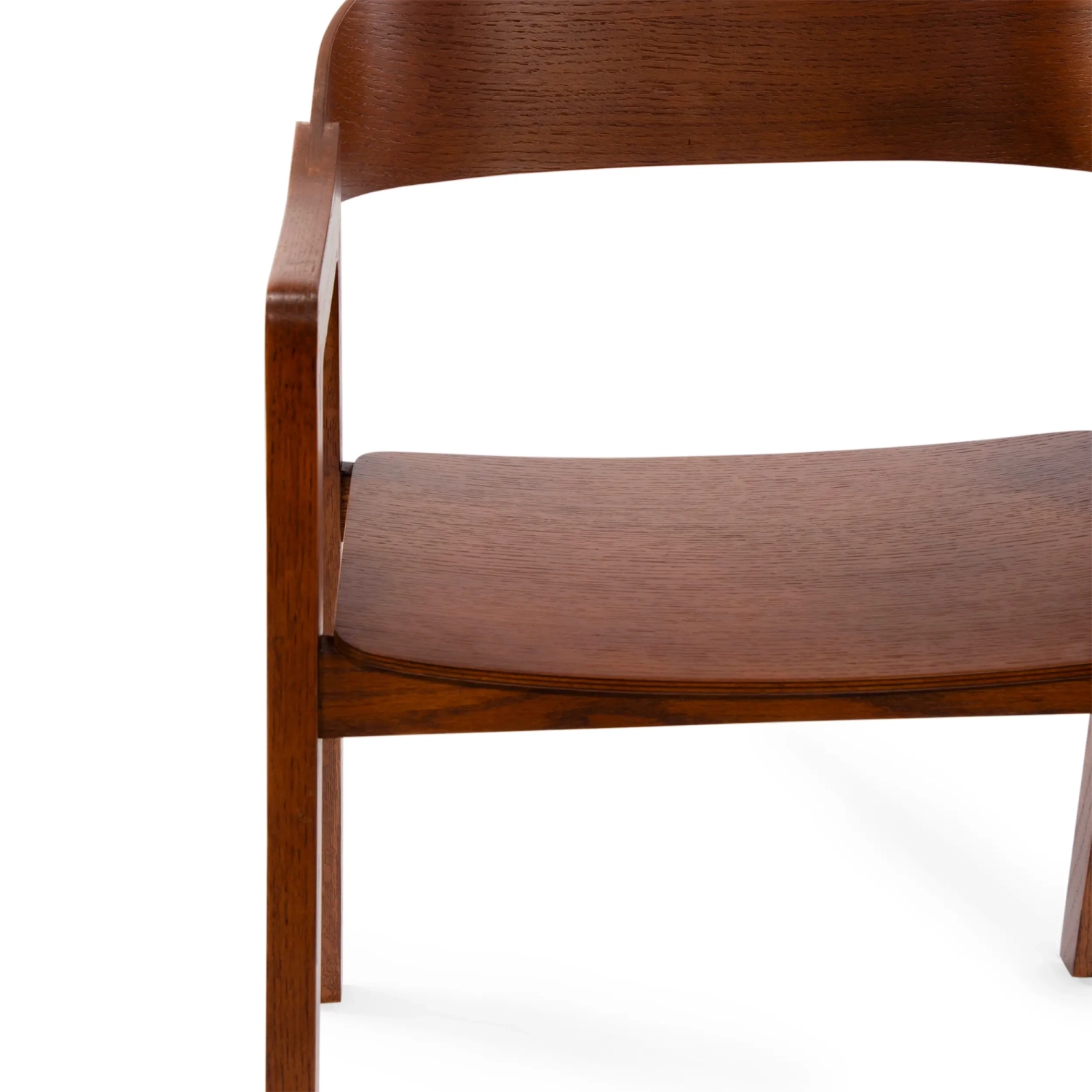 Scandinavische Eiken Stoel met Armen Soho | Scandinavisch Minimalistisch Ontwerp