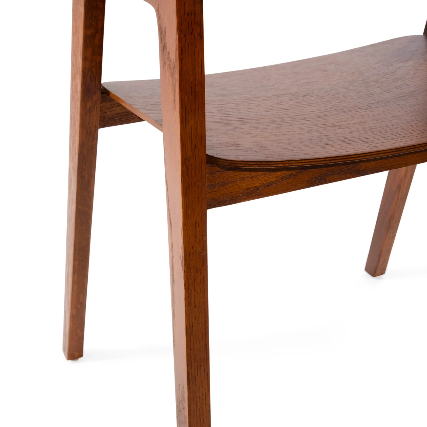 Scandinavische Eiken Stoel met Armen Soho | Scandinavisch Minimalistisch Ontwerp