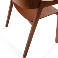 Severská dubová židle s područkami Soho | Skandinávský minimalistický design