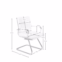 Silla Oficina Soft Pad Lowback Fixed Edition | Confort acolchado y estilo moderno