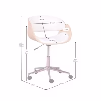 Burrow Office Chair - Wooden office chairs - Mueble Design