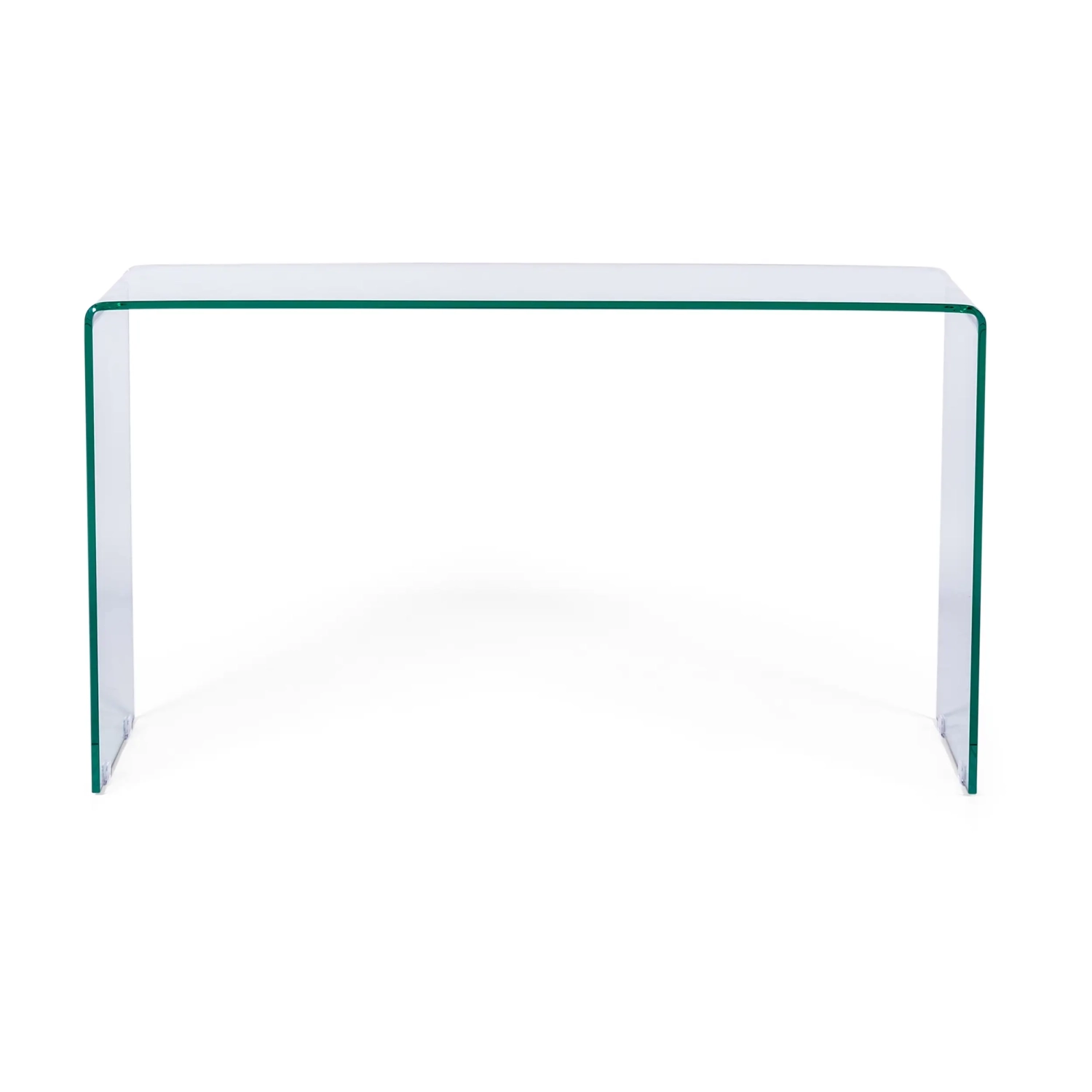 Mesa consola Ice Console | Cristal templado transparente 12 mm