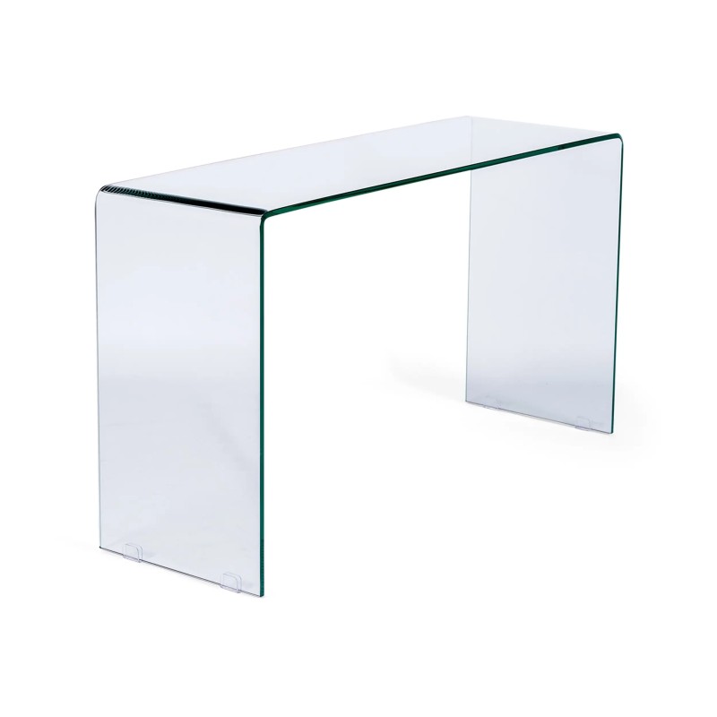 Konsolentisch Ice Console : 12 mm klares gehärtetes Glas