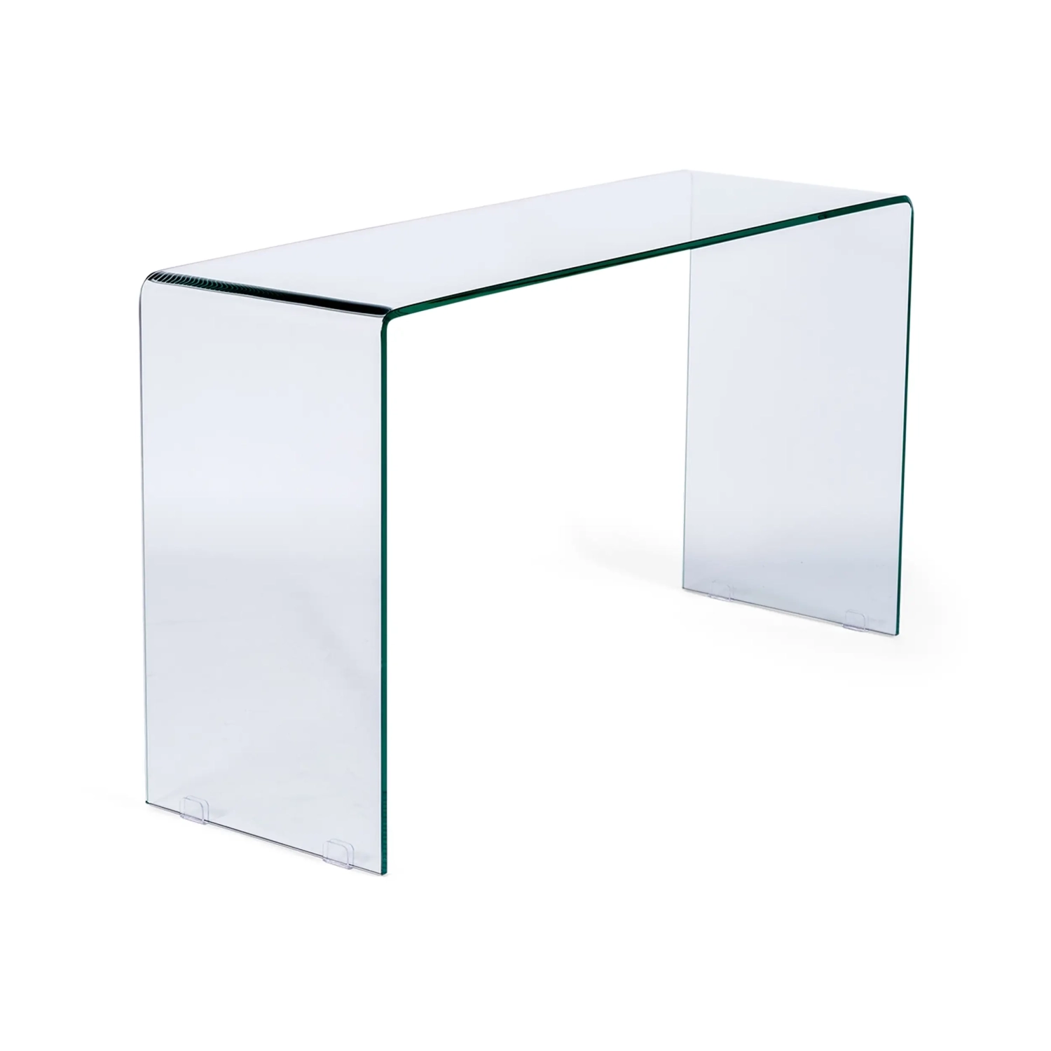 Mesa consola Ice Console | Cristal templado transparente 12 mm