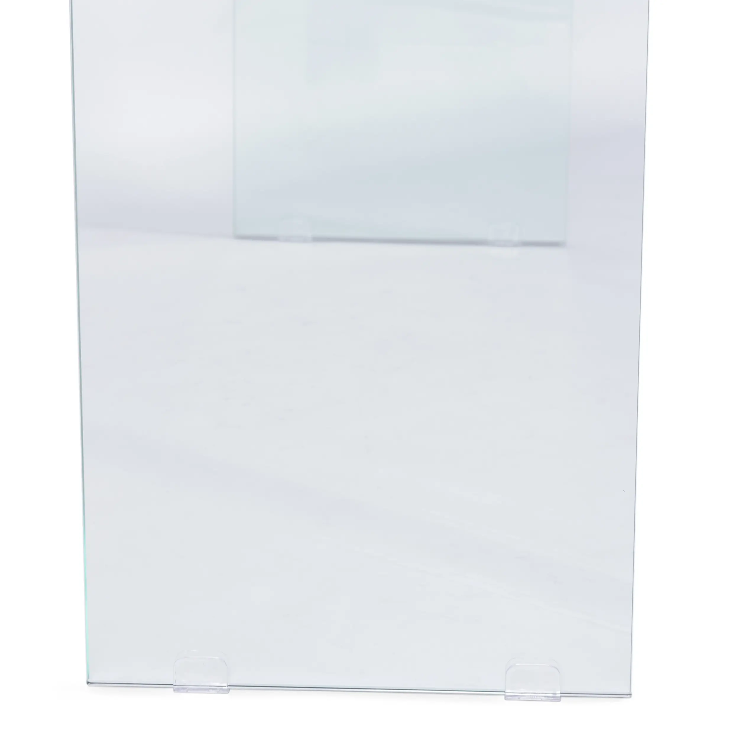 Mesa de consola Ice Console: vidro temperado transparente de 12 mm