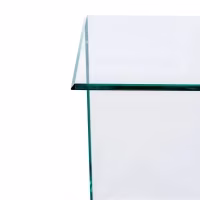 Mesa de apoio Ice | Mesa de apoio e de café em vidro temperado