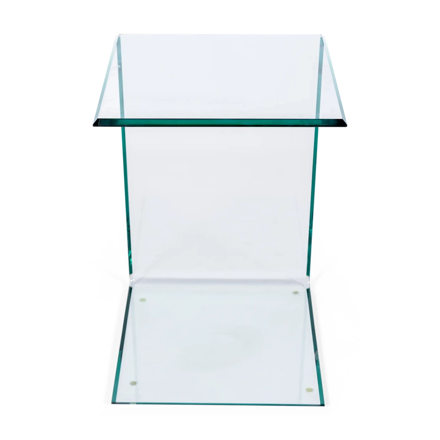 Ice Side Table : Side table and coffee table in tempered glass
