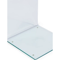 Ice Side Table : Side table and coffee table in tempered glass