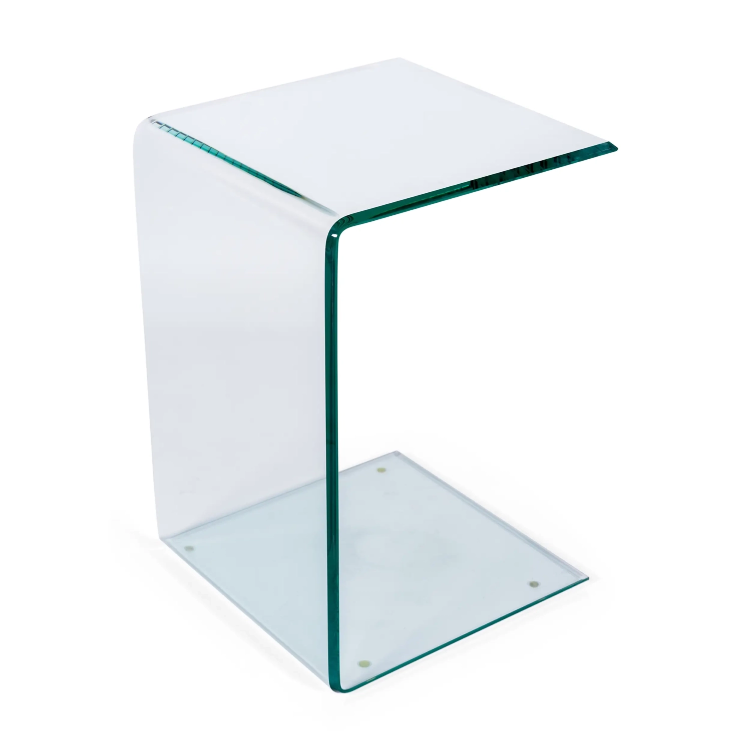 Ice Side Table : Side table and coffee table in tempered glass