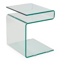 Winter Bijzettafel | Bijzet- en salontafel van gehard glas