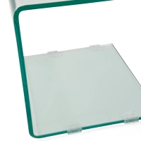 Mesa de apoio Winter | Mesa de apoio e de café em vidro temperado