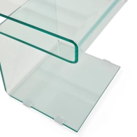 Winter Side Table | Beistelltisch und Couchtisch aus gehärtetem Glas