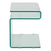 Winter Side Table | Table d'appoint et table basse en verre trempé