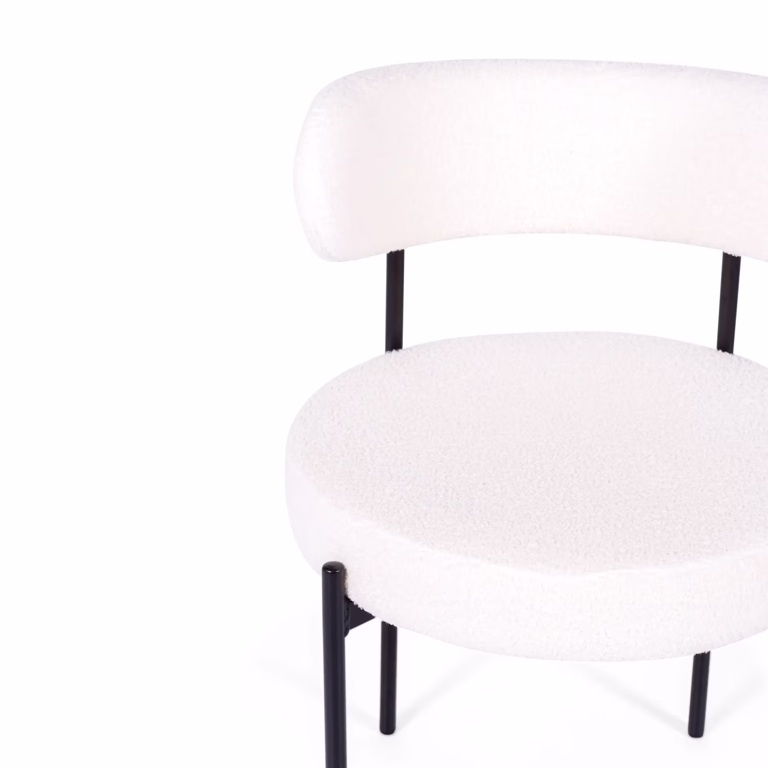 Silla Lenin tapizada en terciopelo – diseño elegante y moderno 🪑