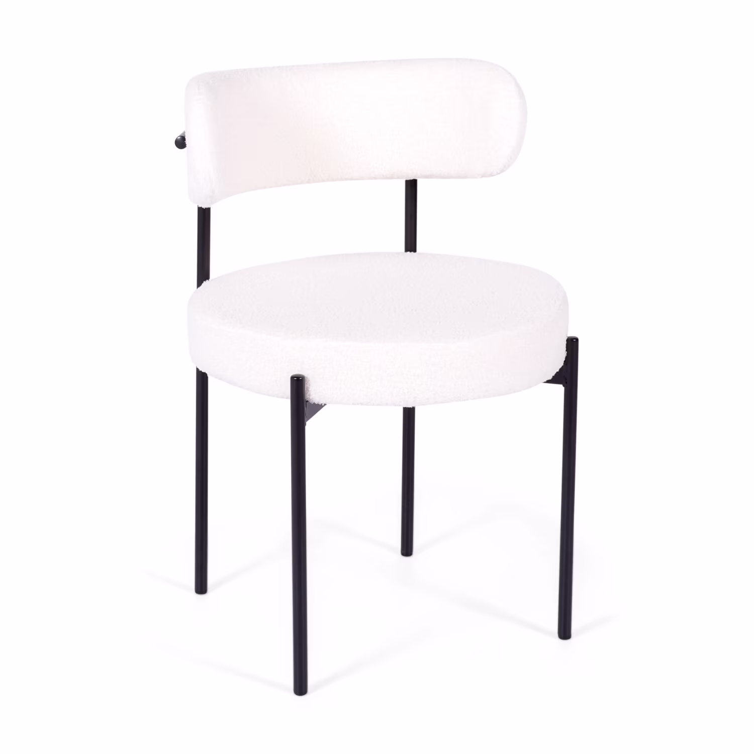 Silla Lenin tapizada en terciopelo – diseño elegante y moderno 🪑