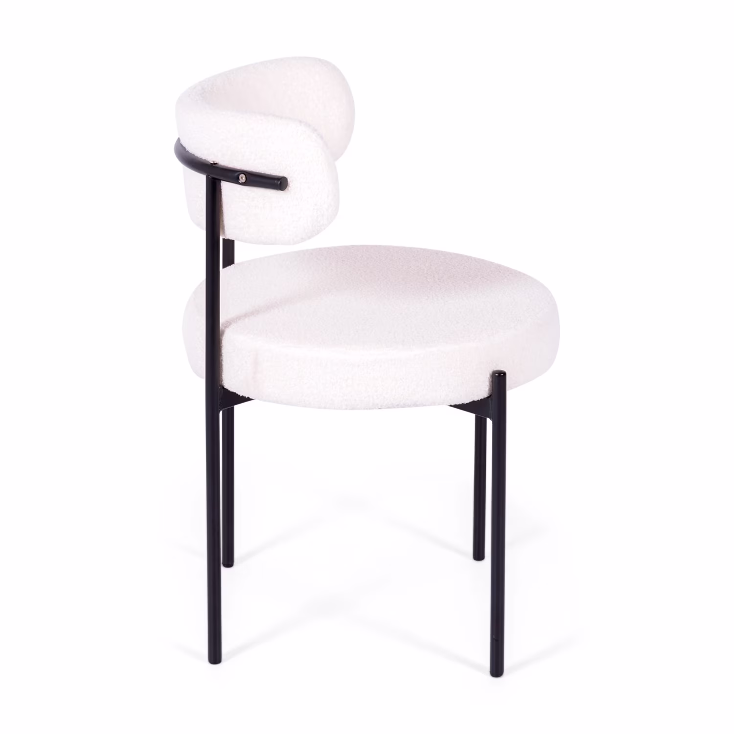 Silla Lenin tapizada en terciopelo – diseño elegante y moderno 🪑