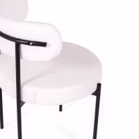 Silla Lenin tapizada en terciopelo – diseño elegante y moderno 🪑
