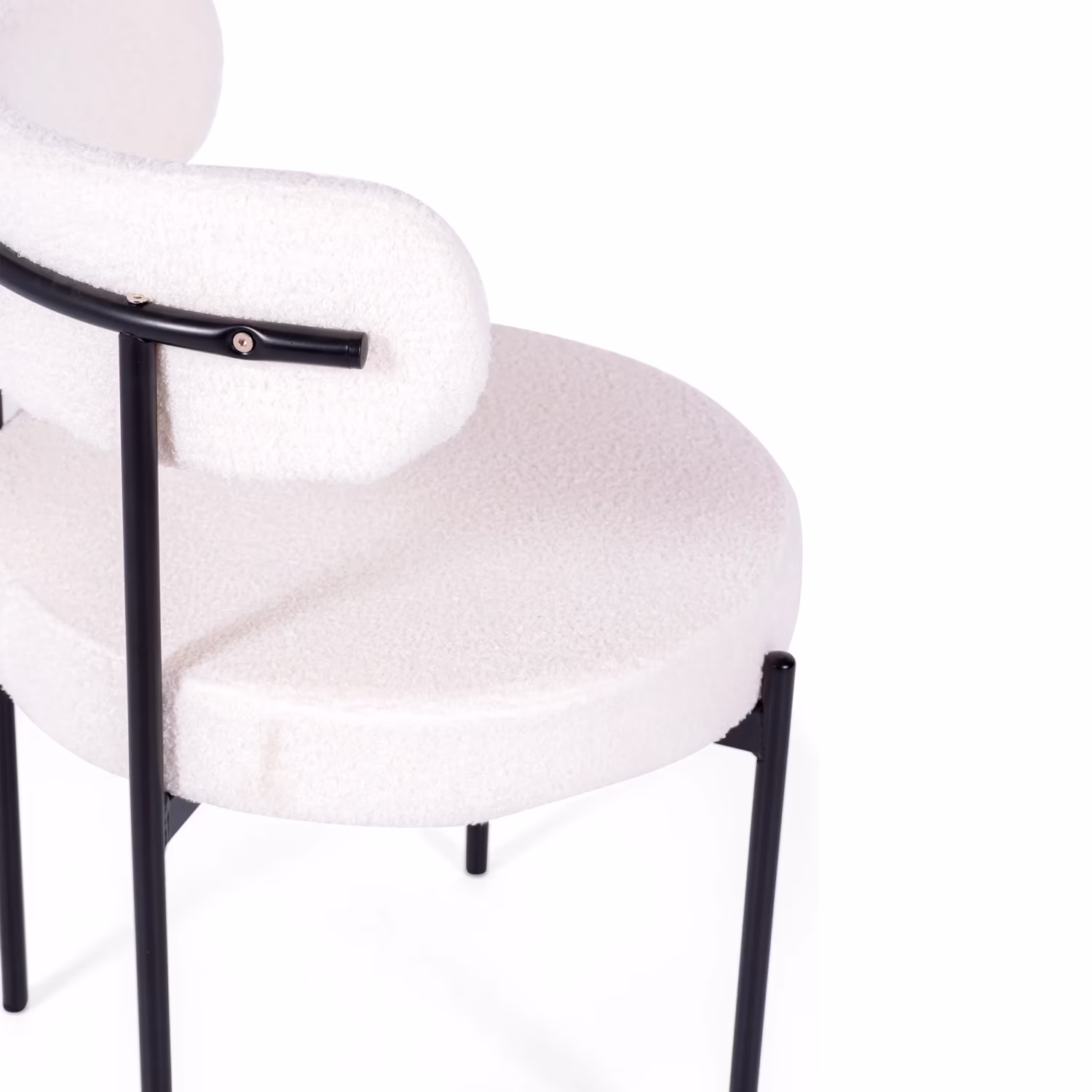 Silla Lenin tapizada en terciopelo – diseño elegante y moderno 🪑
