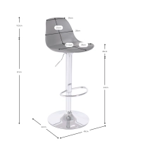 Jakkara säädettävä Kansas | Moderni, ergonominen muotoilu