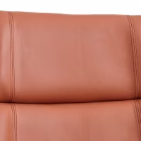 Silla de oficina nórdica - Sillas de oficina de cuero - Mobiliario de diseño