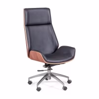 Krzesło biurowe Nordic - Skórzane krzesła biurowe - Meble designerskie