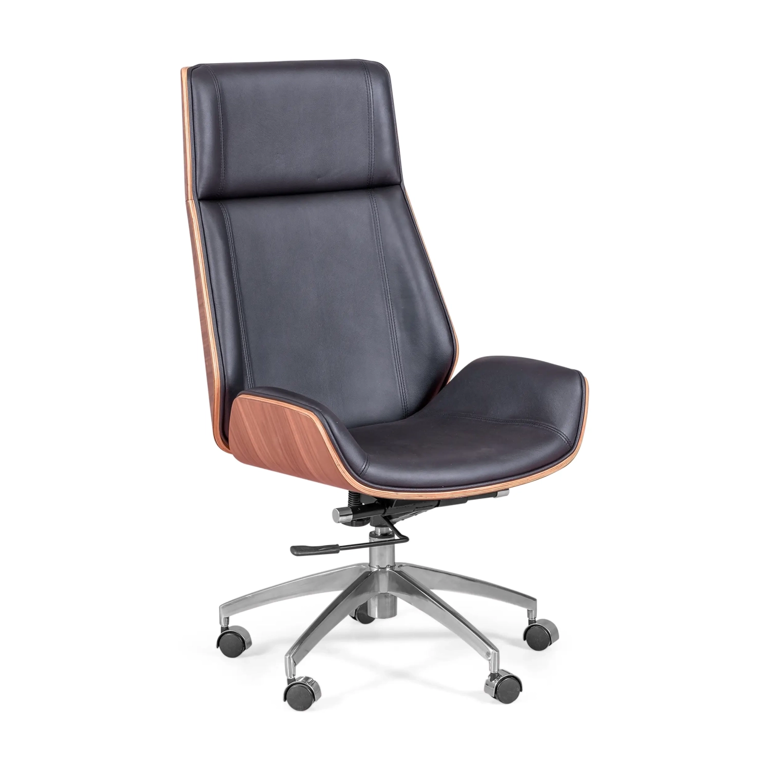 Krzesło biurowe Nordic - Skórzane krzesła biurowe - Meble designerskie