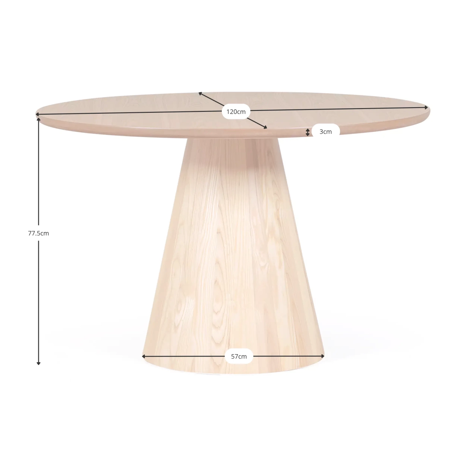 Mesa de comedor Nest - Mesa de comedor de madera - Mueble Design
