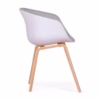 Silla Nórdica Daxer Tapizada en Algodón - Mueble Design