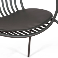 Cadeira metálica Bali - Robusta e moderna para utilização no interior e no exterior - - Bali Mueble Design