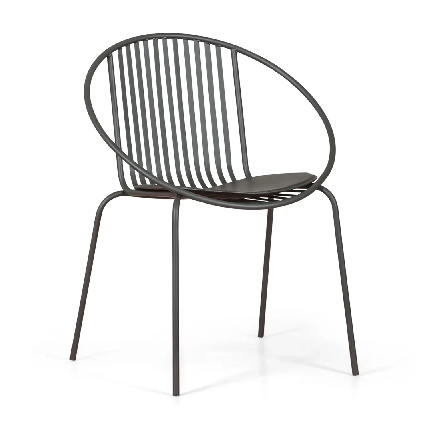 Silla Metálica Bali - Resistente y moderna para exterior e interior - Mueble Design