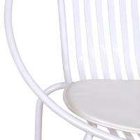 Silla Metálica Bali - Resistente y moderna para exterior e interior - Mueble Design
