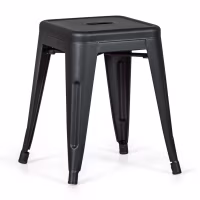 Stolička industrial Bistro 45CM Matt - Průmyslové židle a stoličky