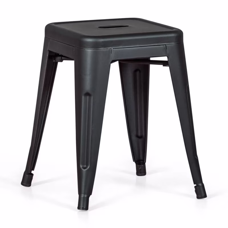 Hocker industrial Bistro 45CM Matt - Industrielle Stühle und Hocker