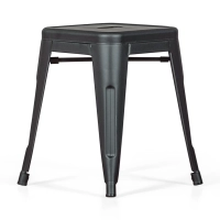 Kruk industrieel Bistro 45CM Mat - Industriële stoelen en krukken