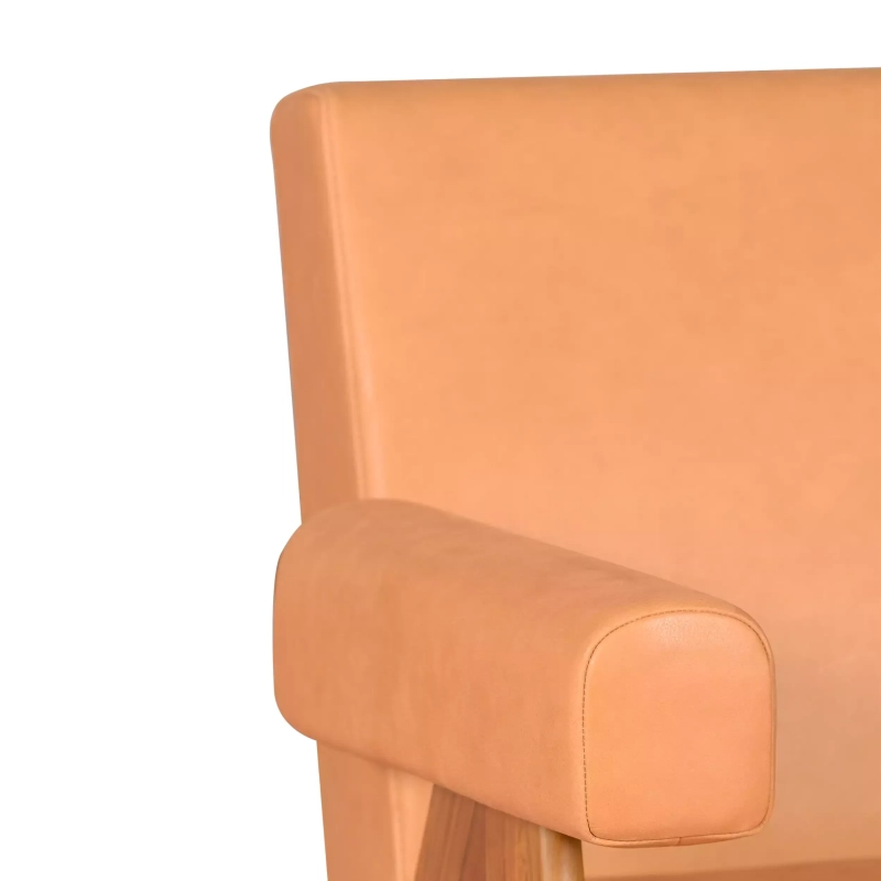 Bekväm loungefåtölj Compass - Retro vintage elegans Mobelarium