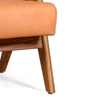 Sillón lounge Confort Compass - Elegancia retro vintage - Mueble Design