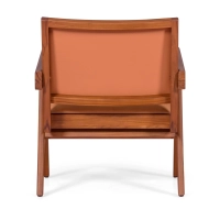 Lounge armchair Compass - Retro-vintage in Italian leather - Mueble Design