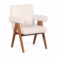 Chaise Compass - Design rétro en bois de teck - Meubles Concept