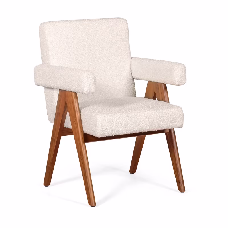Stuhl Compass - Vintage Retro Design aus Teakholz - Mobelarium