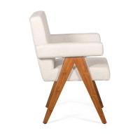 Chaise Compass - Design rétro en bois de teck - Meubles Concept