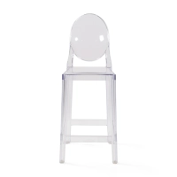 Réplica del taburete transparente Victoria Ghost - Mueble Design