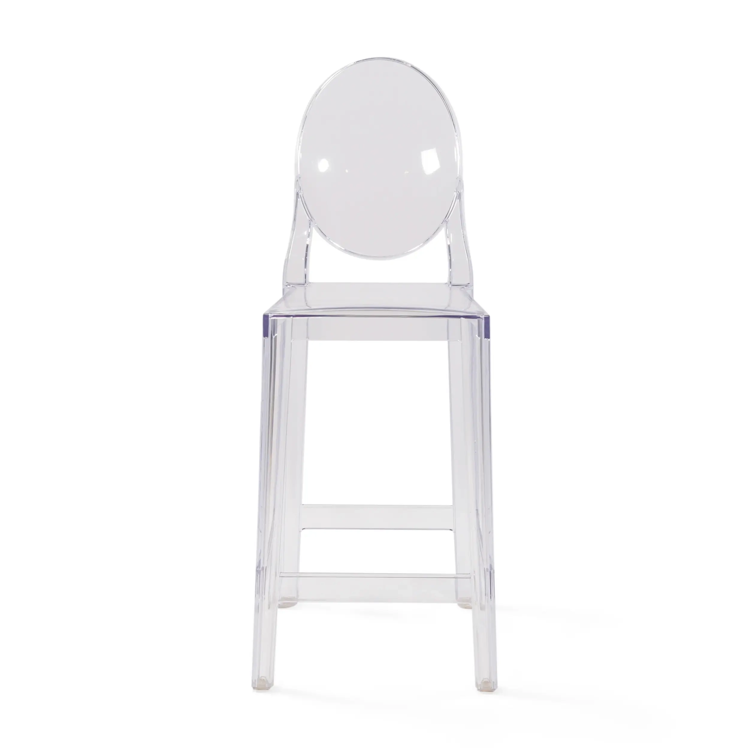 Réplica del taburete transparente Victoria Ghost - Mueble Design