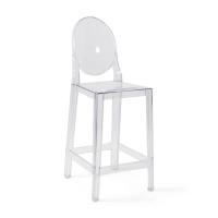 Réplica da banqueta transparente Victoria Ghost - Mueble Design