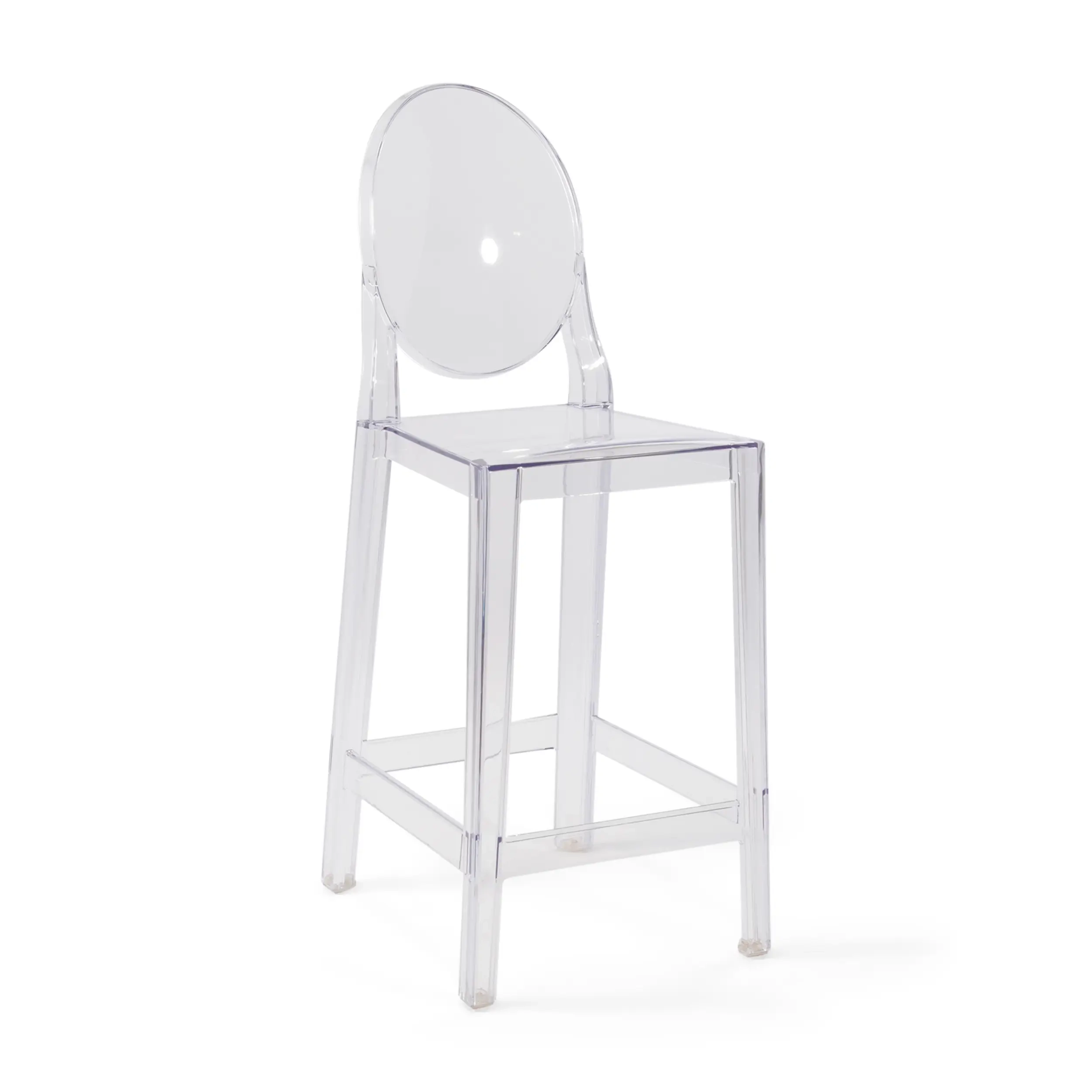 Réplica del taburete transparente Victoria Ghost - Mueble Design
