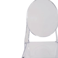 Réplica da banqueta transparente Victoria Ghost - Mueble Design