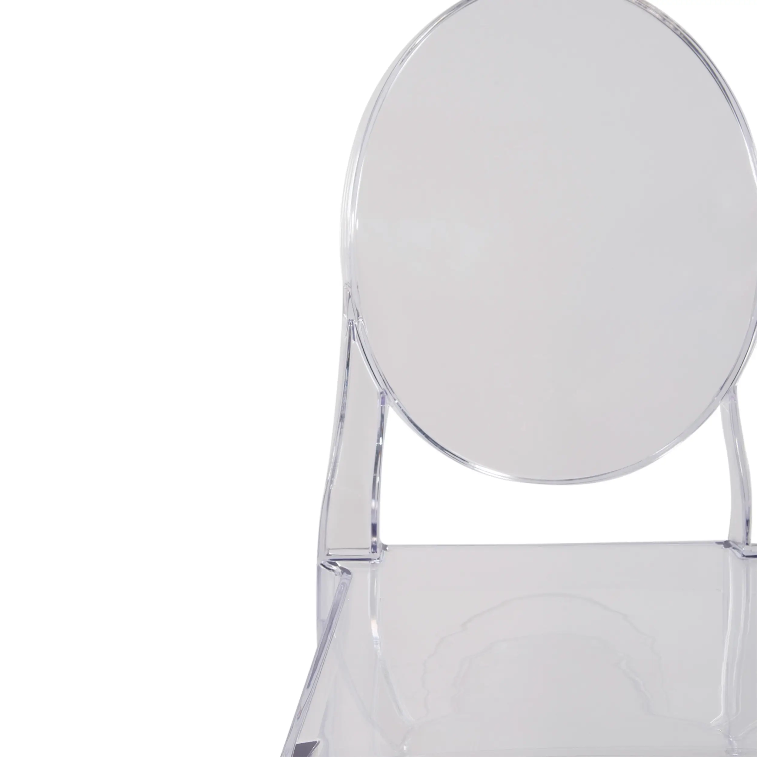 Réplica del taburete transparente Victoria Ghost - Mueble Design