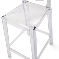 Réplica del taburete transparente Victoria Ghost - Mueble Design