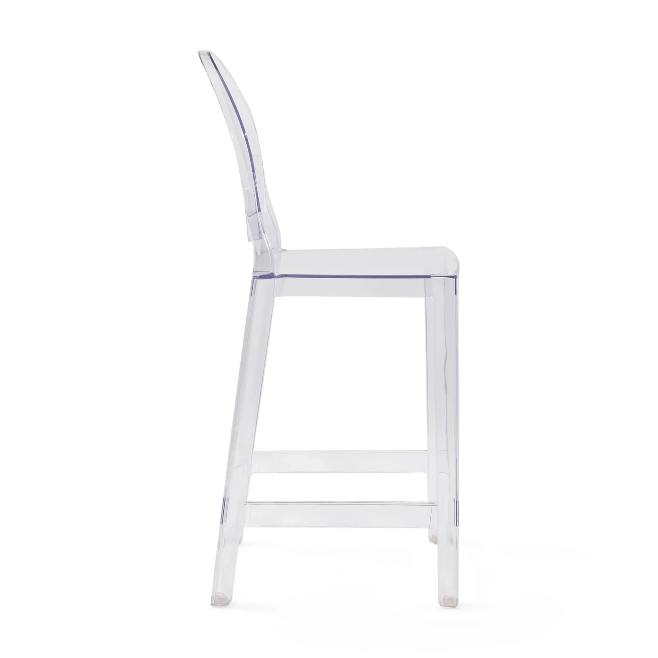 Réplica da banqueta transparente Victoria Ghost - Mueble Design