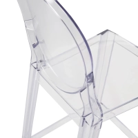 Réplica da banqueta transparente Victoria Ghost - Mueble Design