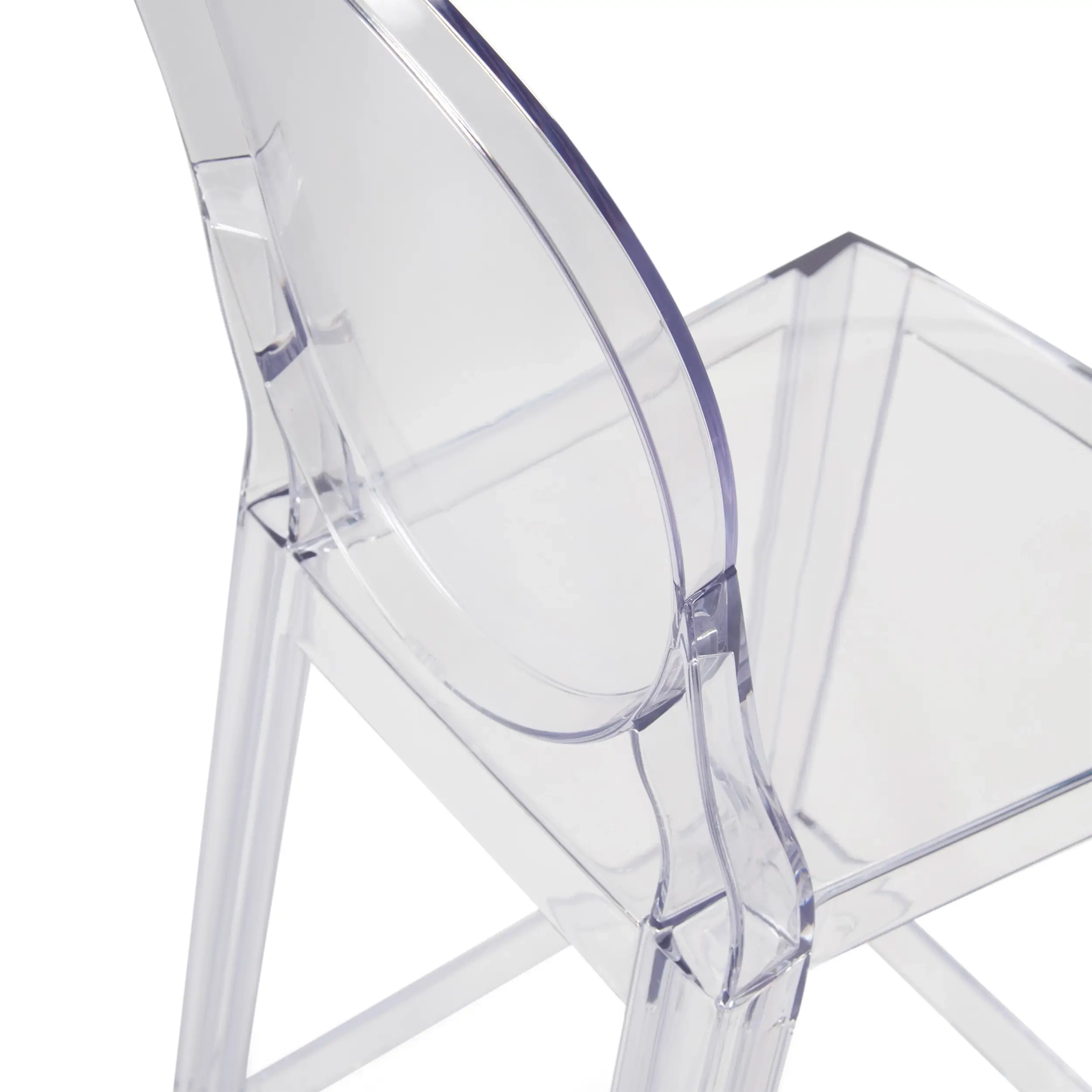 Réplica da banqueta transparente Victoria Ghost - Mueble Design